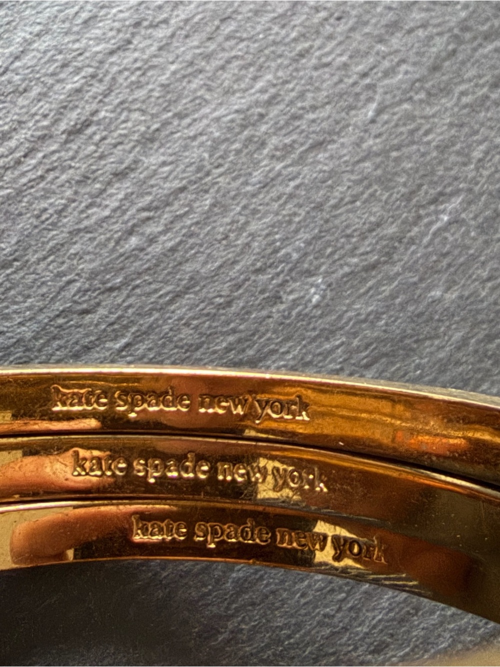 Kate Spade Enamel Bangle Stackable Set (3) - Picture 3 of 14